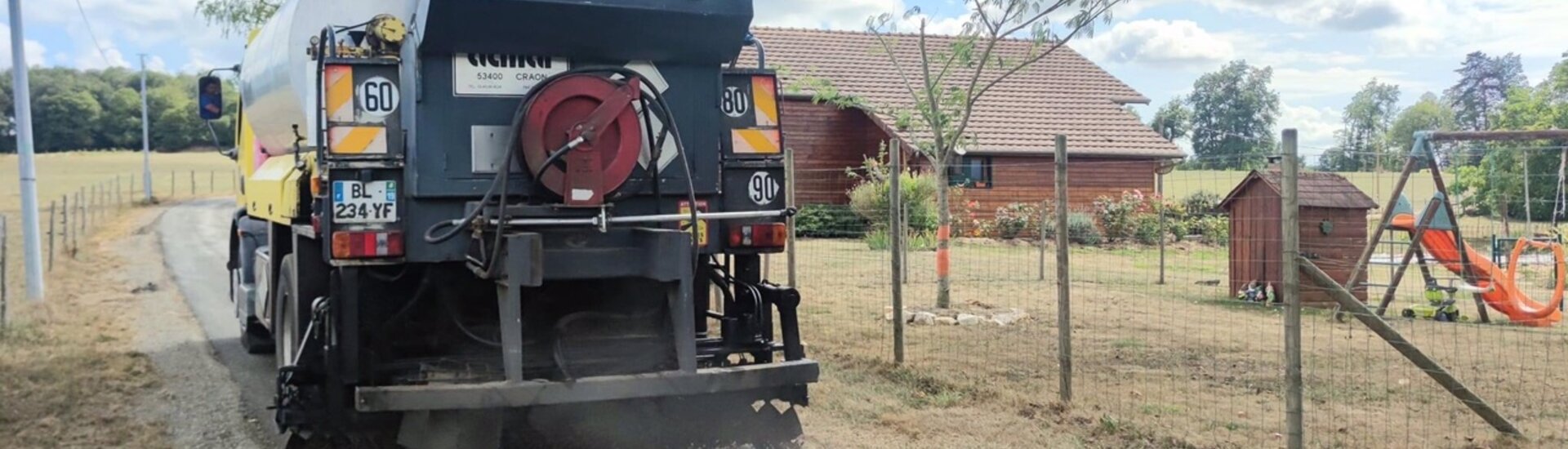 Travaux en cours et réalisés sur le commune de Beyssenac 