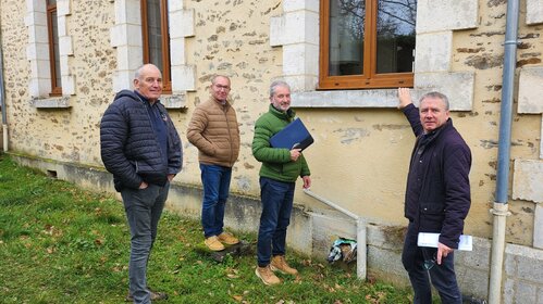 Changement des mensuiseries dans les logements de l'ancienne école