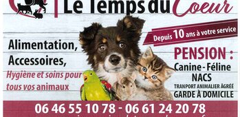 Pension canine et féline « le Temps du coeur » Christelle Peyramaure